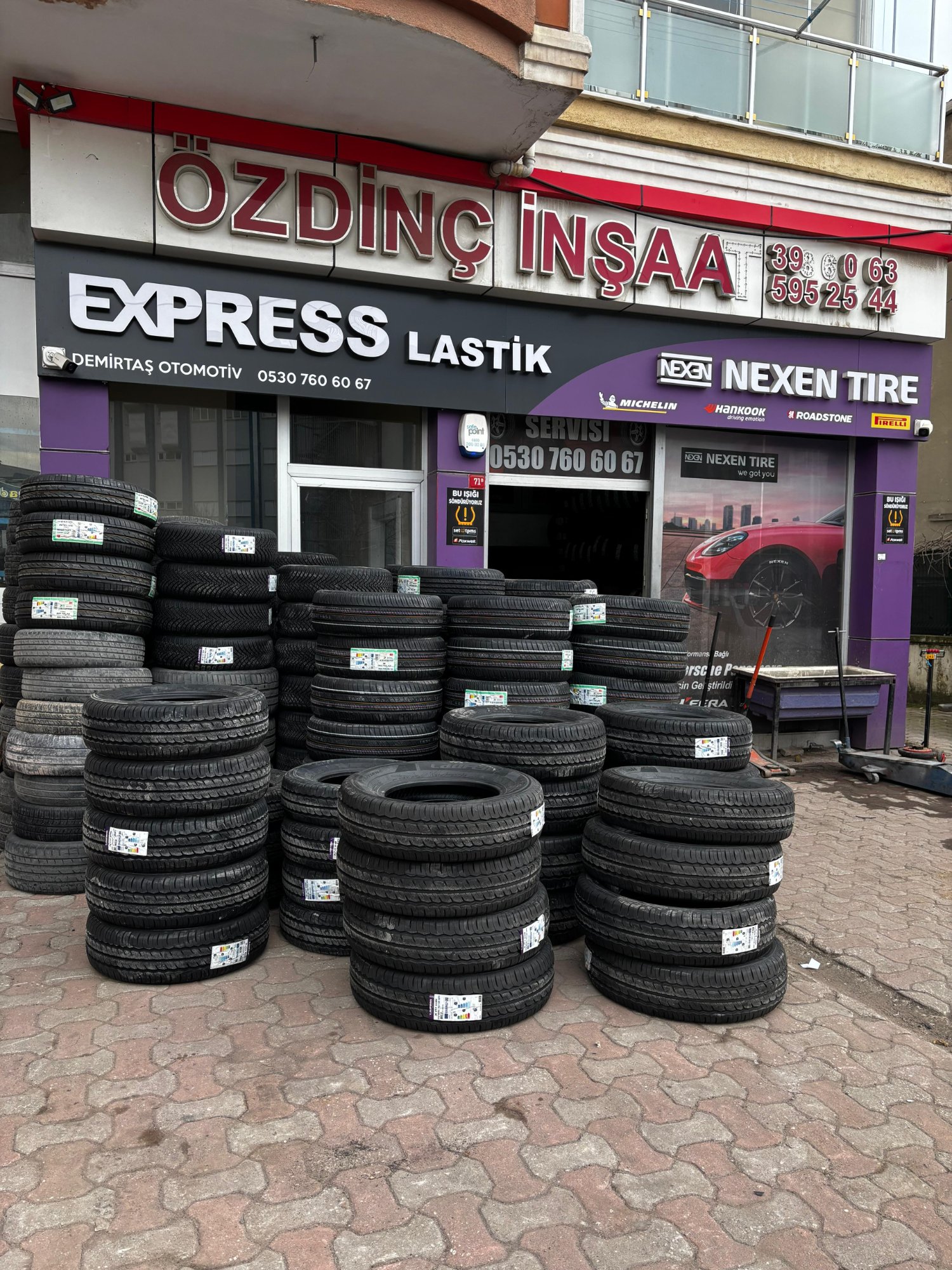 Express Lastik dış cephe